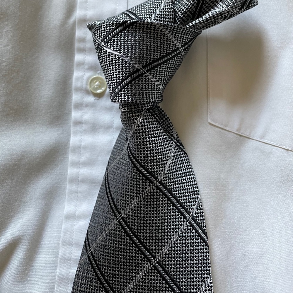 French silk tie